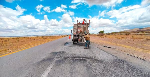 Repara Gobierno del Estado más de 7 mil baches en tramo federal Sacramento-Sueco