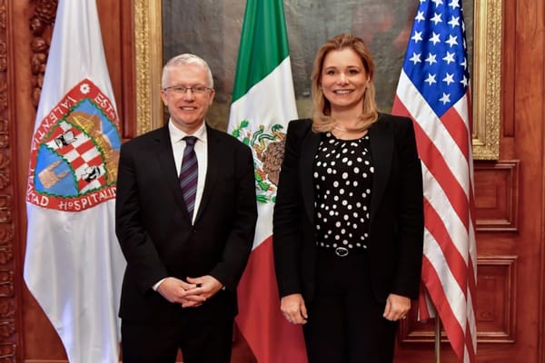 El Cónsul General de los Estados Unidos en Cd. Juárez Rafael Foley Visita Chihuahua